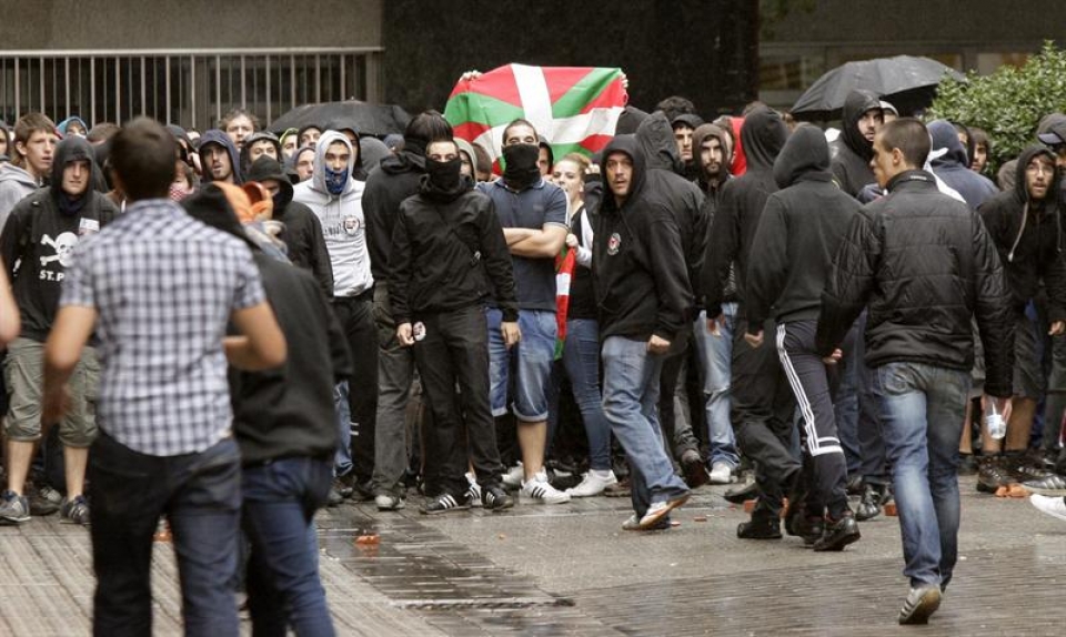 Incidentes en Bilbao