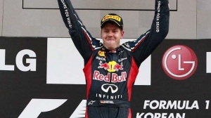 Vettelek Koreako S.N. irabazi du eta munduko sailkapeneko lidergoan kokatu da. Argazkia: EFE