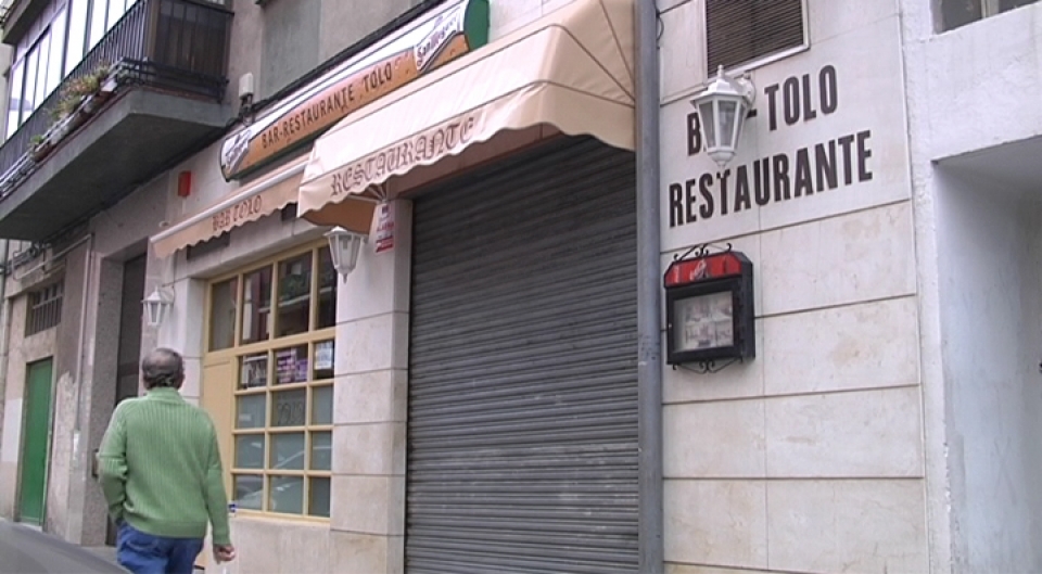 "Bar Tolo" de Ansoain, lugar donde el acusado apuñalo a la víctima.