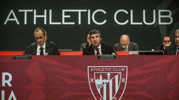 Josu Urrutia Athleticeko presidentea. Argazkia: EFE