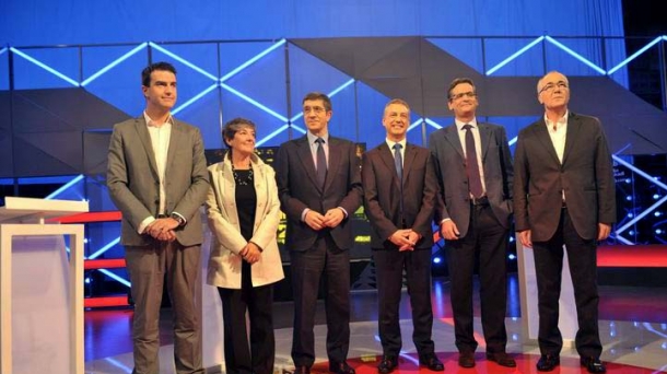 414.000 telespectadores siguen el debate de candidatos en ETB-2