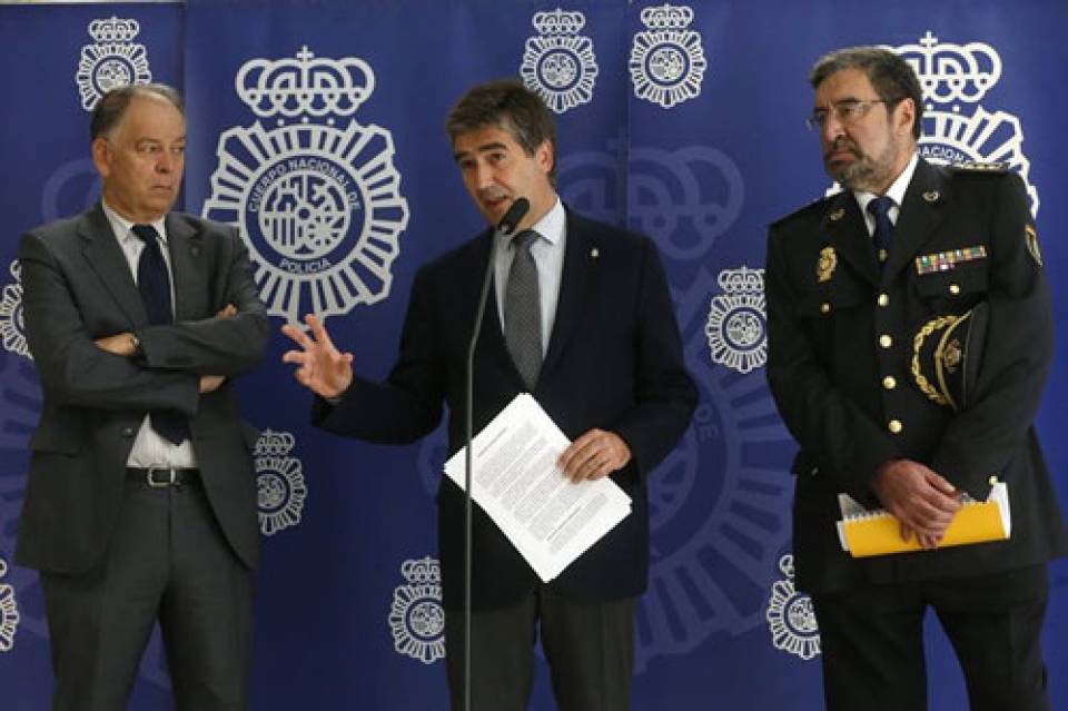 Ignacio Cosido Poliziako burua.