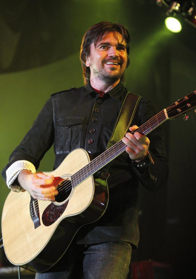 Juanesen kontzertua Madrilen. Argazkia: EFE