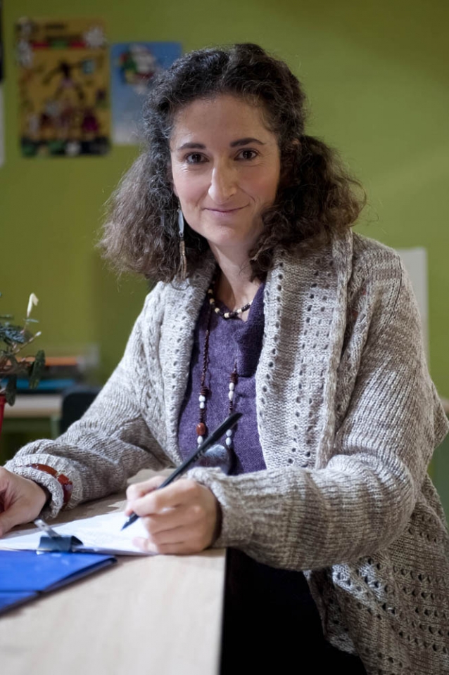 Nagore Orbeltzu, Naturreko irakaslea. Argazkia: EITB