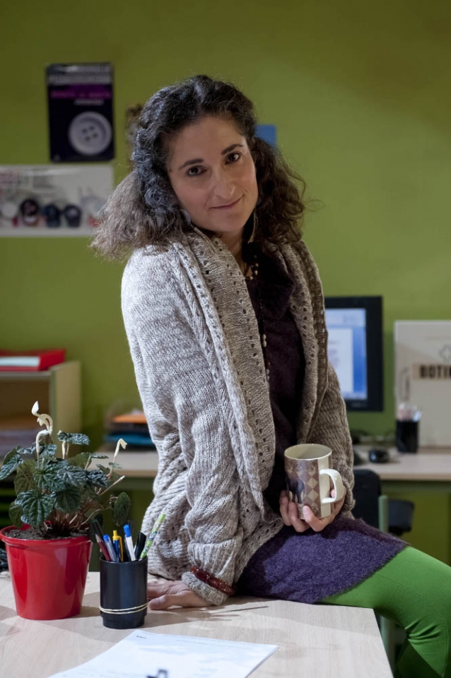 Nagore Orbeltzu, Naturreko irakaslea. Argazkia: EITB