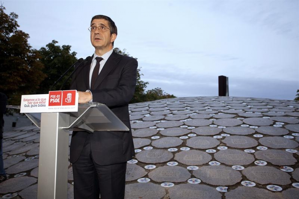 Patxi Lopez. Argazkia: EFE