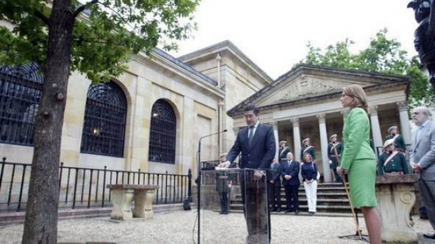 Patxi López, el día de su investidura. Foto: EFE