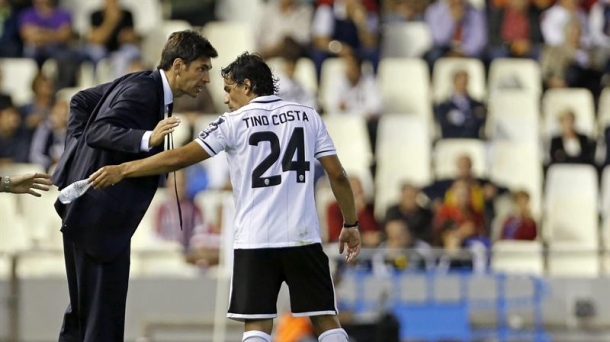 Pellegrino y Tino Costa. Foto: EFE