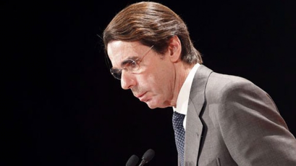 Jose Maria Aznar Gobernuko presidente ohia, ospitaleratuta. Argazkia: EFE