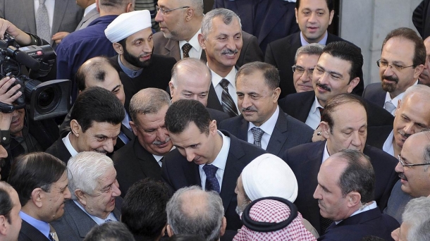 Bashar al Assad Siriako presidentea.