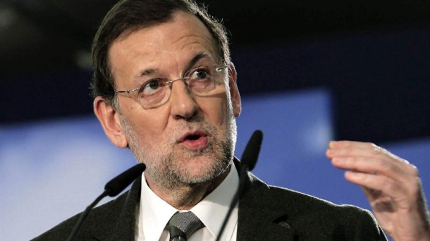 Mariano Rajoy Espainiako presidentea.