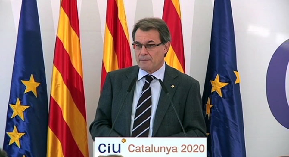 El presidente de la Generalitat, Artur Mas, quiere poner en marcha un proceso soberanista. EITB