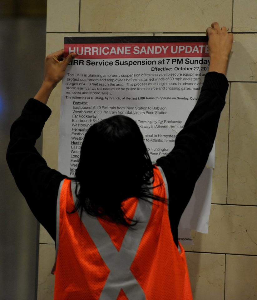 El transporte público de New York permanecerá cerrado. (Foto: EFE)