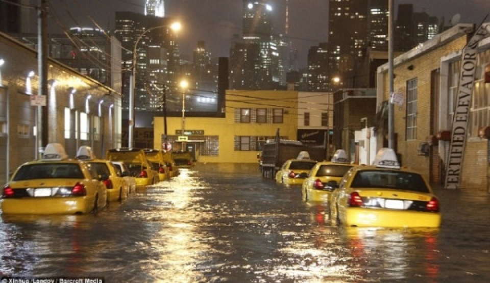 Nueva York, 'zona catastrófica' tras el paso de 'Sandy'