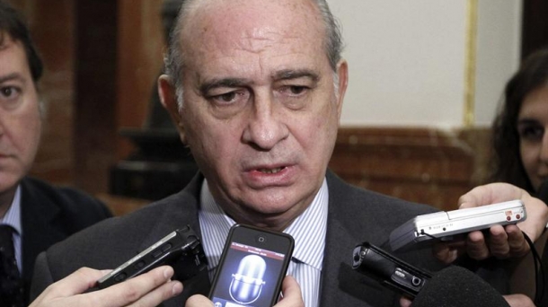 El ministro del Interior Jorge Fernández Díaz.
