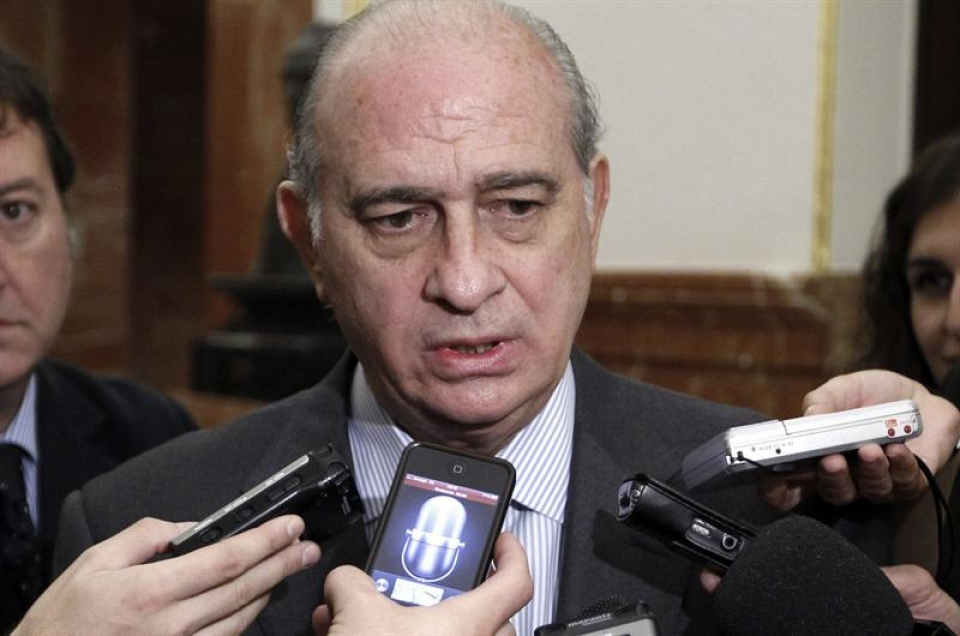 Jorge Fernández Díaz, ministro del Interior. Foto: Efe.