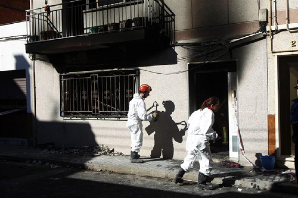 El inmueble en el que han ocurrido los hechos, en Sabadell.