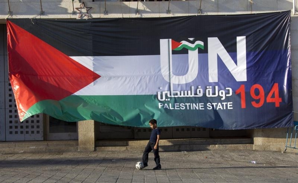 Palestina NBEko Estatu begirale izatearen alde bozkatuko du Espainiak.