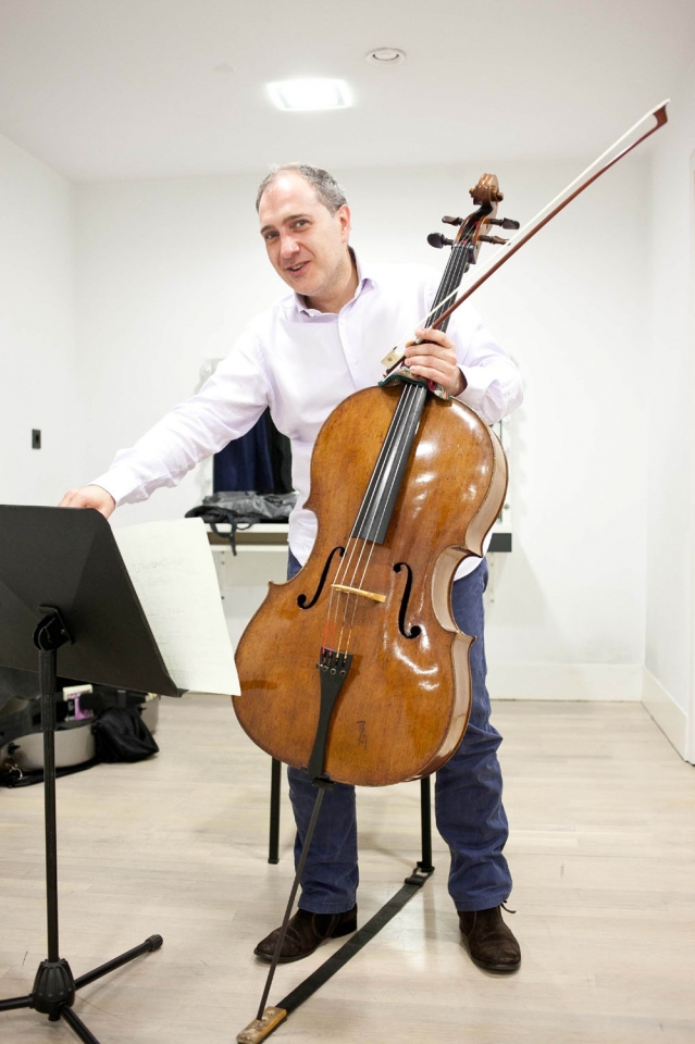 Los músicos ensayan antes del concierto. Foto: EITB
