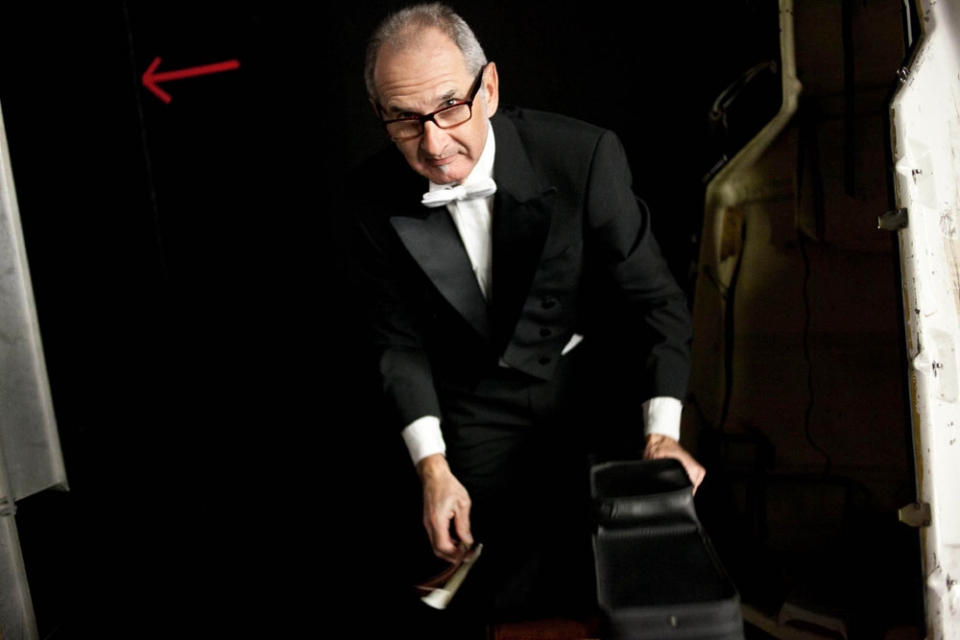 Los músicos ensayan antes del concierto. Foto: EITB