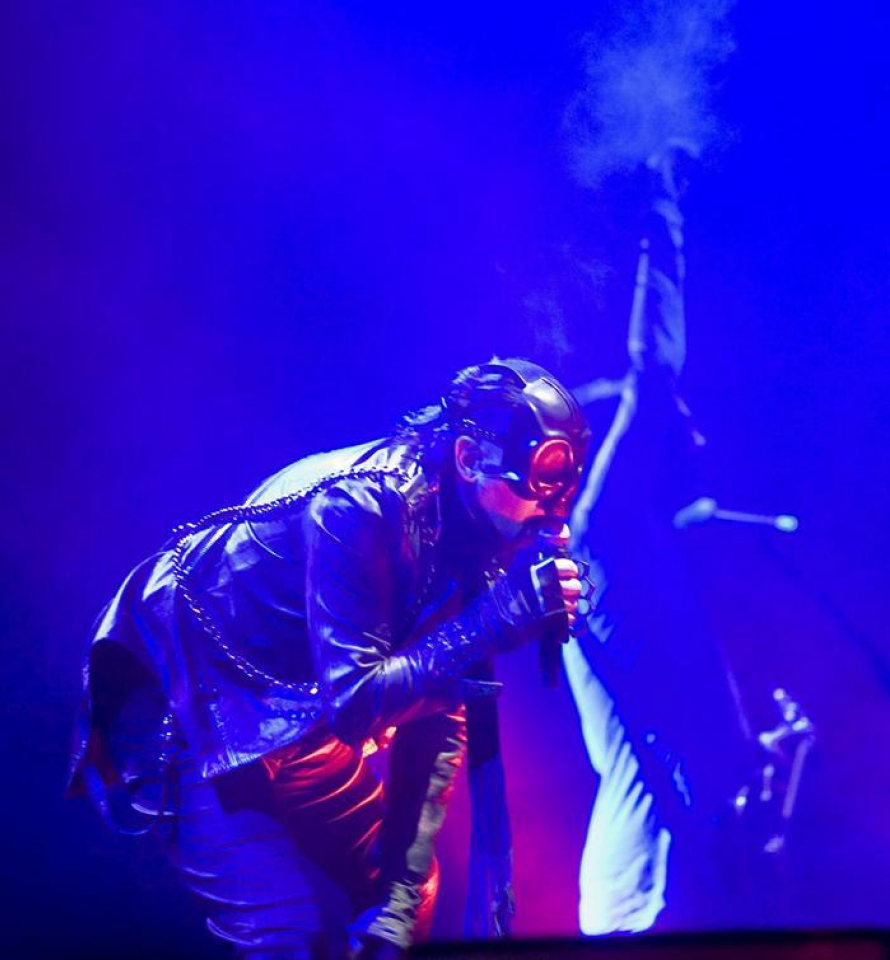 Marilyn Mansonen kontzertua Mexikon-1. Argazkia: EFE