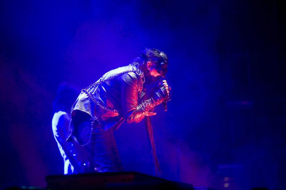 Marilyn Mansonen kontzertua Mexikon-1. Argazkia: EFE