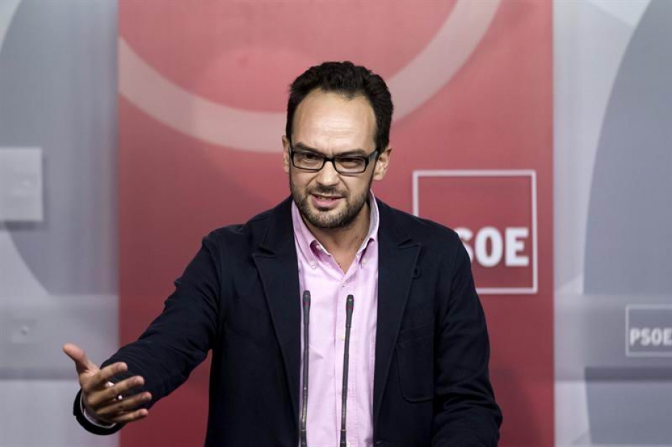 Antonio Hernando, secretario de Relaciones Institucionales y Política Autonómica del PSOE.