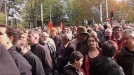 Manifestation de soutien à Aurore Martin à Bayonne