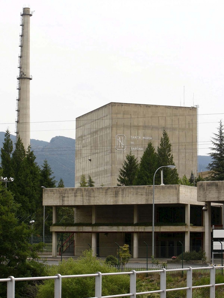 La central nuclear de Santa María de Garoña, de Burgos. EFE