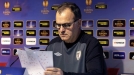 Marcelo Bielsa: 'Al público hay que ofrecerle y no pedirle'