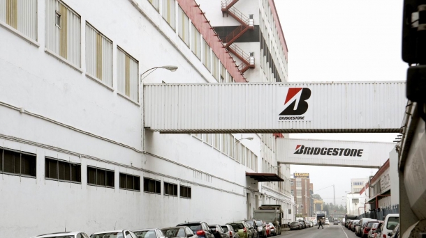 Bridgestoneko lantegia, Basaurin (Bizkaia). Argazkia: EFE