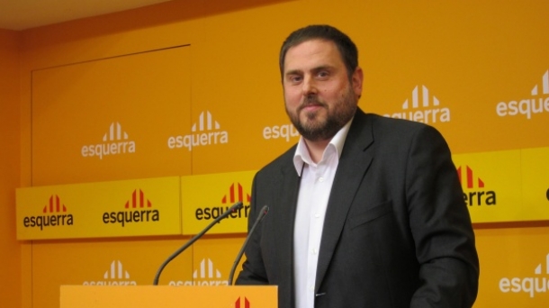 El candidato de ERC Oriol Junqueras.