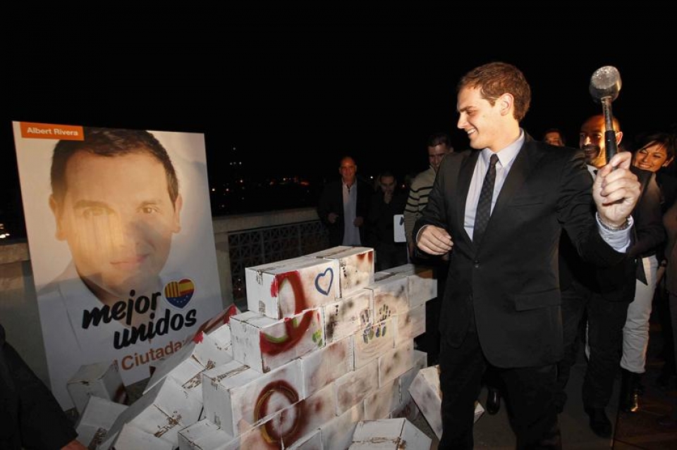 Albert Rivera, Ciutadans. Argazkia: EFE