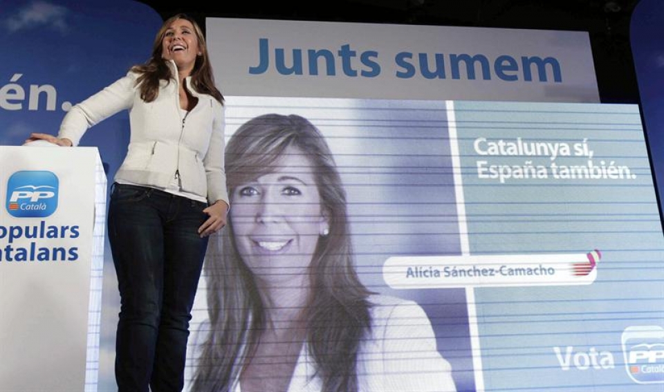 Alicia Sanchez-Camacho, PP. Argazkia: EFE