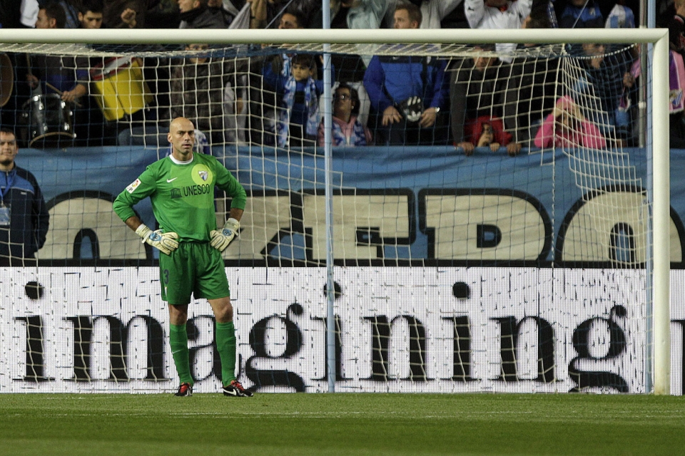 Malaga-Reala (1-2). EFE