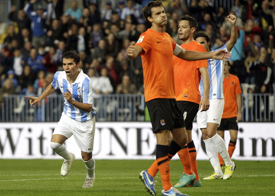 Malaga-Reala (1-2). EFE