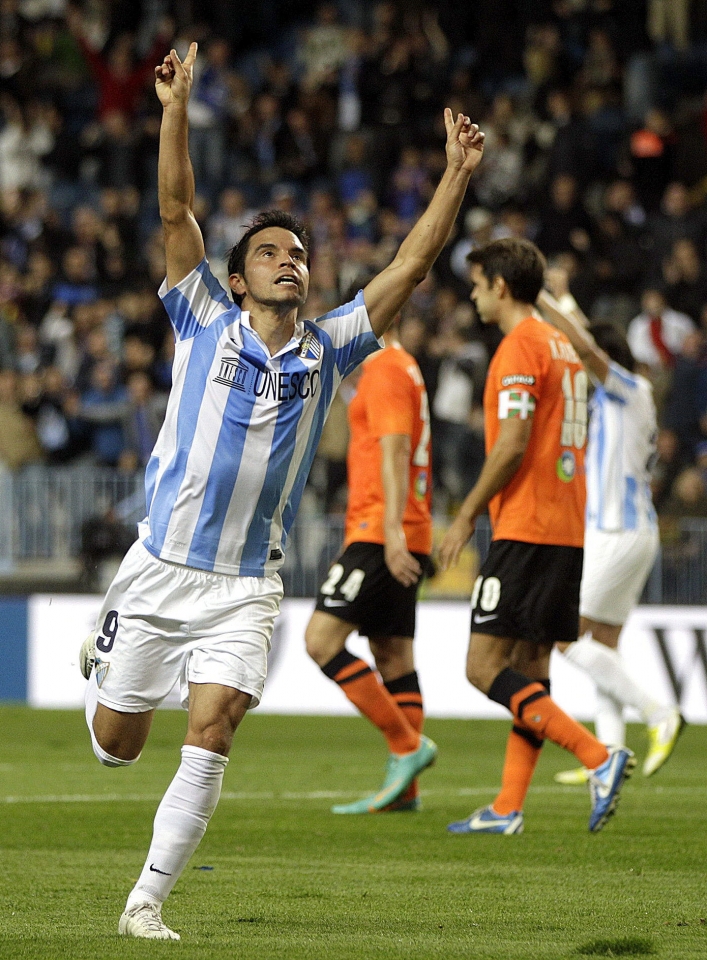 Malaga-Reala (1-2). EFE