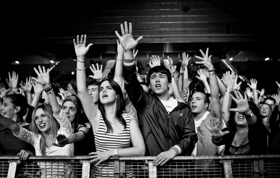 El público en el festival Becatu. Foto: Tom Hagen