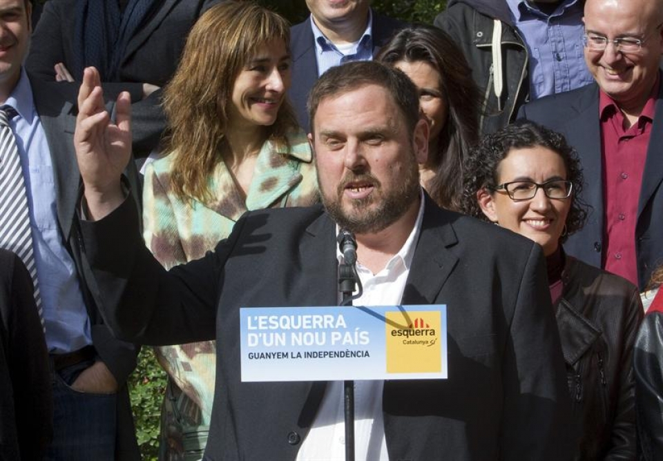 Elecciones catalanas | Declaraciones de Oriol Junqueras (ERC)