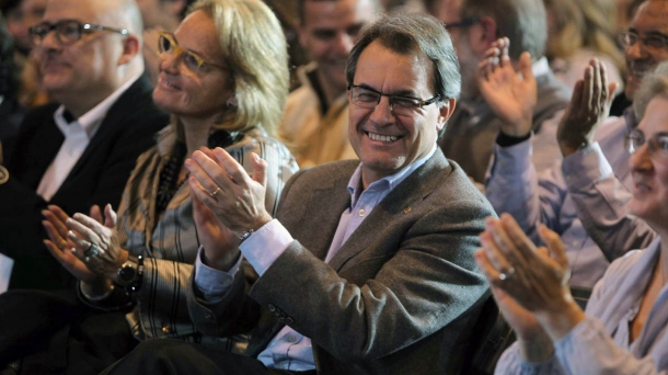 Artur Mas Generalitatearen presidentea.