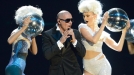 Pitbull en los Premios MTV Europa. Foto: EFE title=