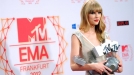 Taylor Swift en los Premios MTV Europa. Foto: EFE title=
