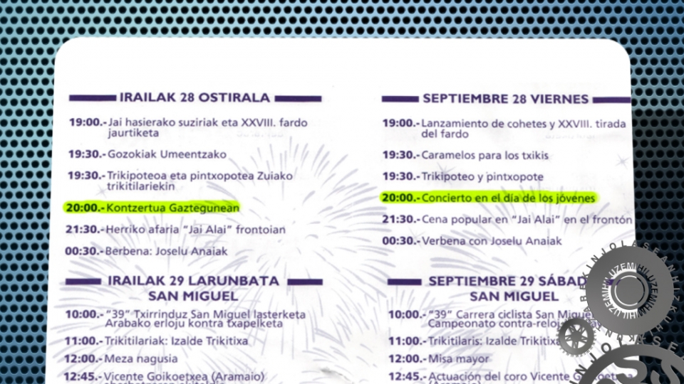 Iban Aranak bidali digu 'zazpiki' hau