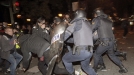 Batalla campal en Madrid tras la manifestación de la huelga general