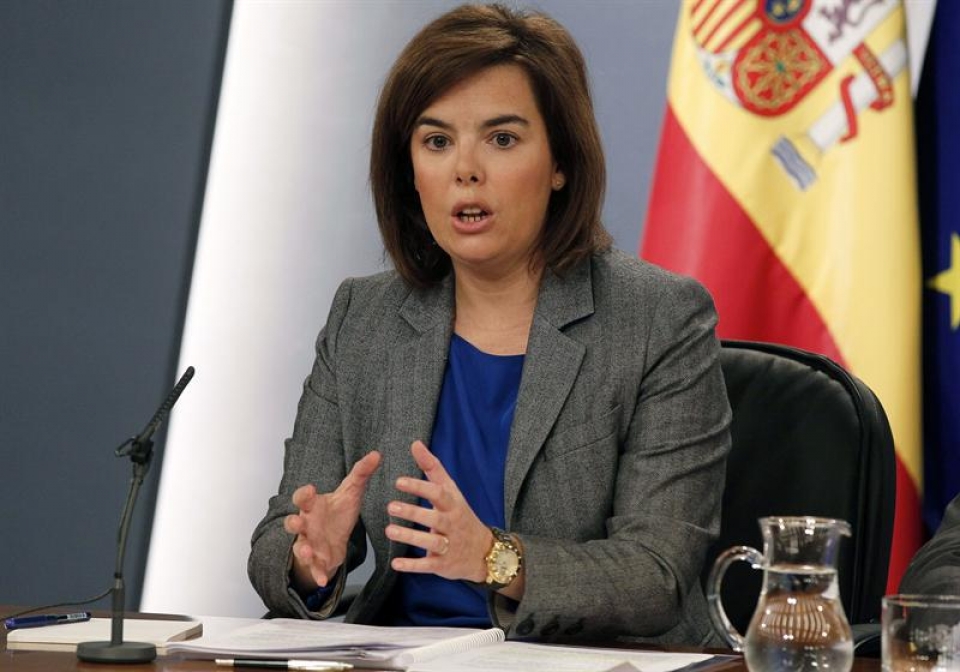 Soraya Saenz de Santamaria Gobernuko presidenteordea