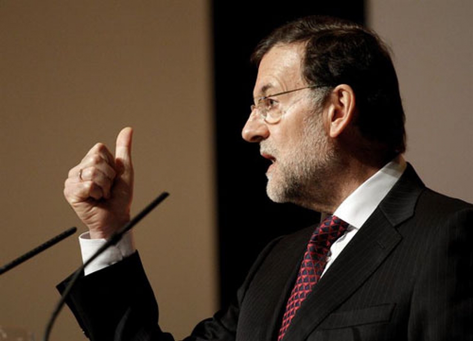 El jefe del Gobierno, Mariano Rajoy.