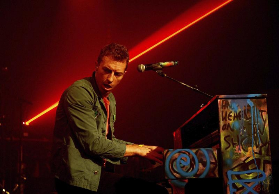 Chris Martin, Coldplayren liderra. Argazkia: EFE