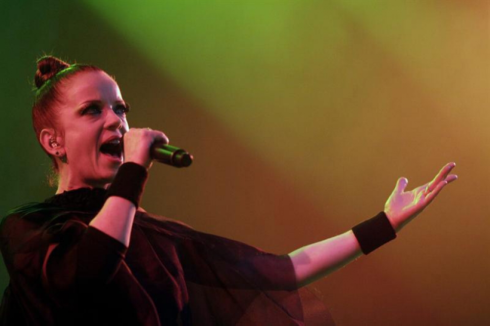 Garbagen kontzertua Letonian. Argazkia: EFE