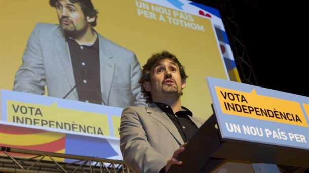 Elecciones Cataluña Urizar | Urizar participa en un mitin de ERC