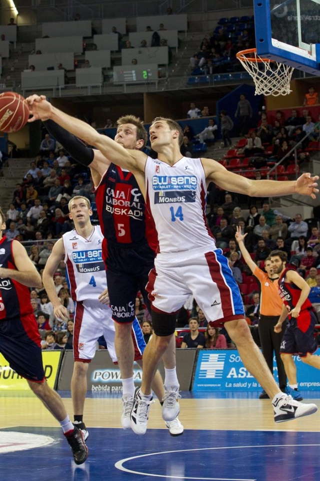 Baskonia-Obradoiro. Argazkia: EFE